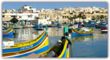 Fischerhafen auf Malta