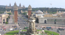 Plaza Espanya in Barcelona